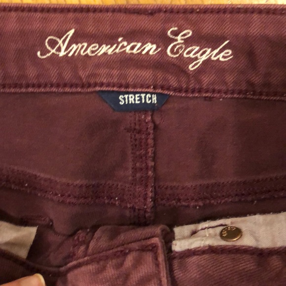 Maroon Short Shorts - Picture 3 of 4